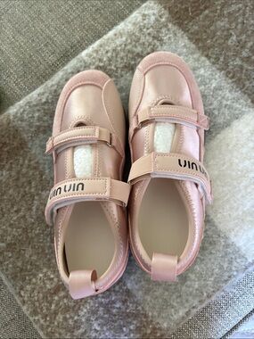 Pink Mary Jane Athletic Sneakerina- Comfort Strap